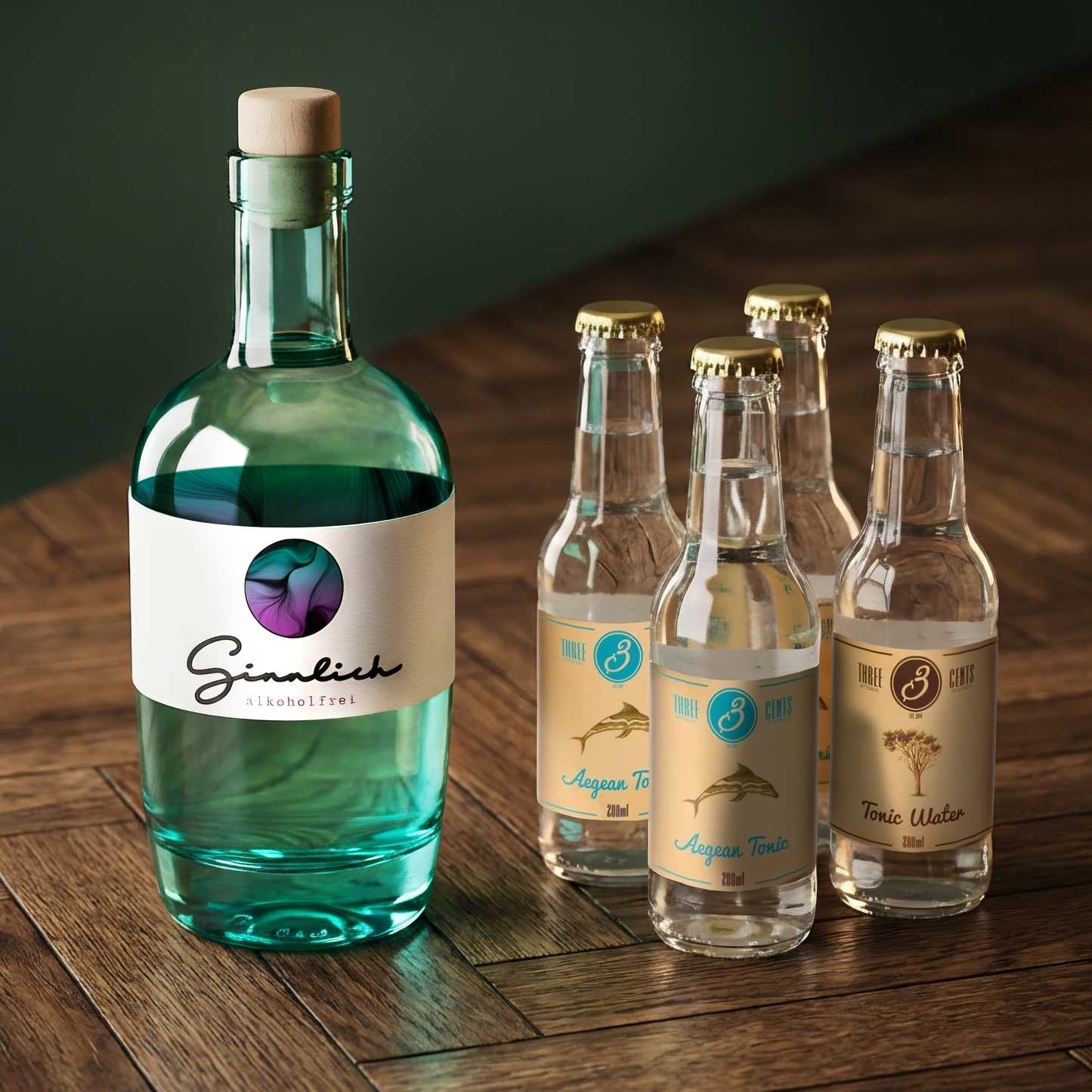 Ginnlich Alkoholfrei Mediterranean composition