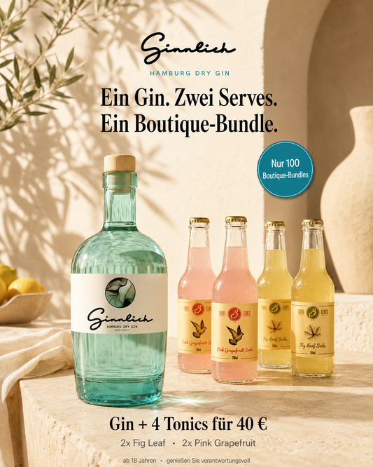 Boutique Bundle: Hamburg Dry Gin – Exotic Soda Composition