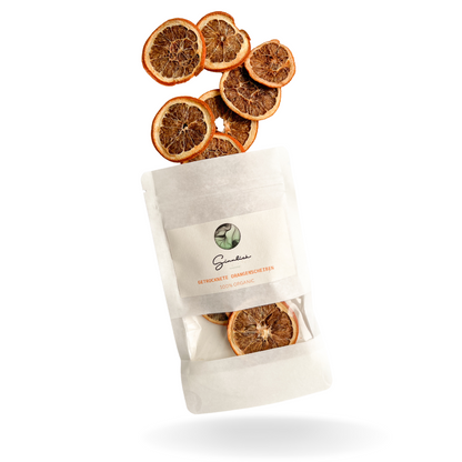 Ginnlich getrocknete Orangen  - 100% Organic - 25g