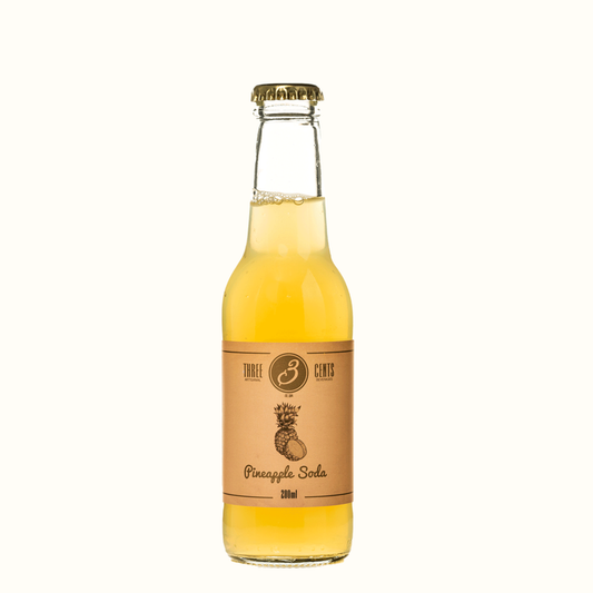 Three Cents Pineapple Soda 200ml