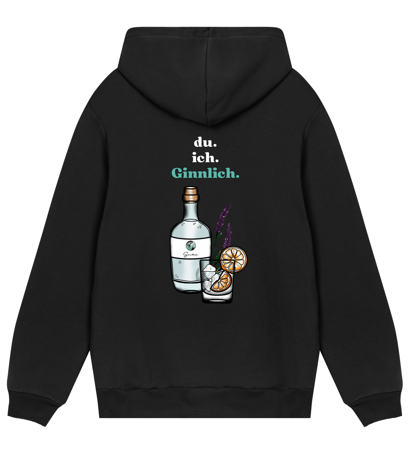 Ginnlich Hoodie Men - schwarz