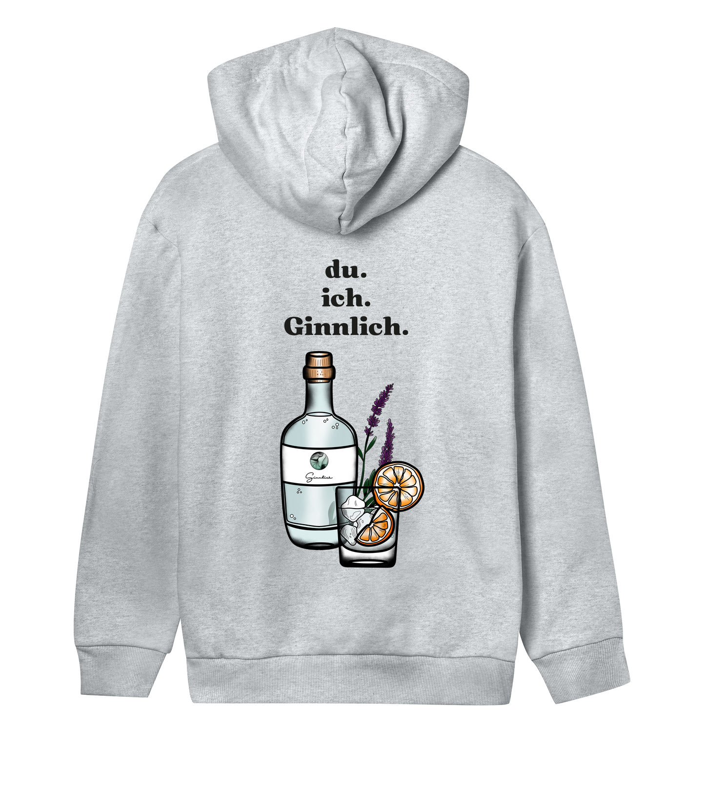 Ginnlich Hoodie Women - grau melange